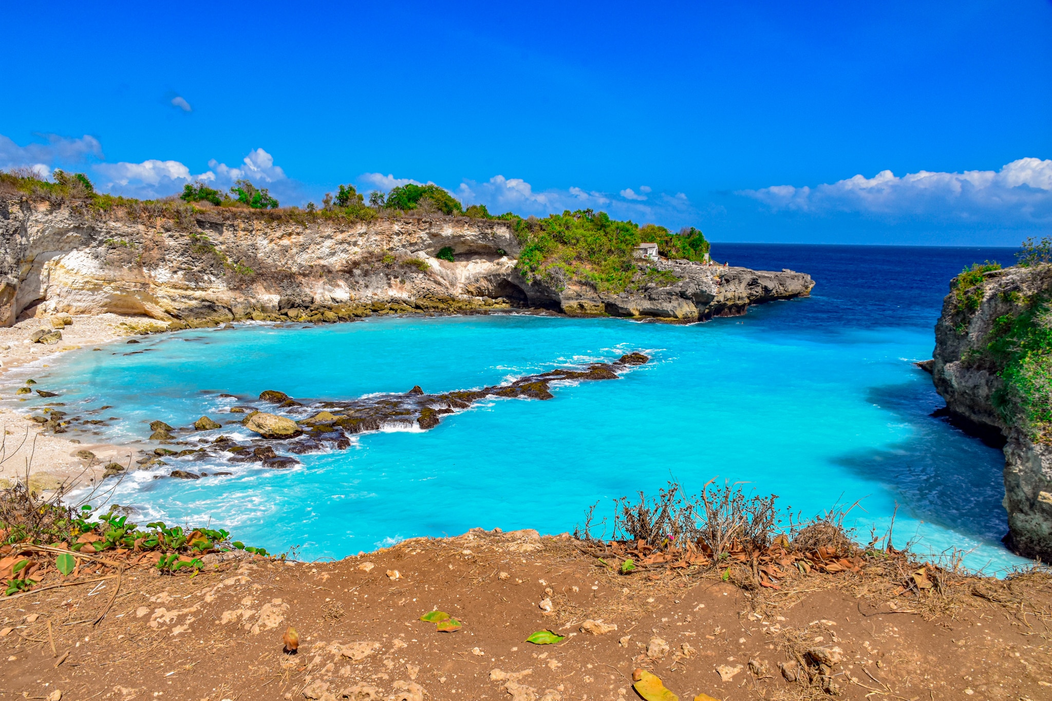 Nusa's blue lagoon is something Ill never gorget about backpacking Indonesia