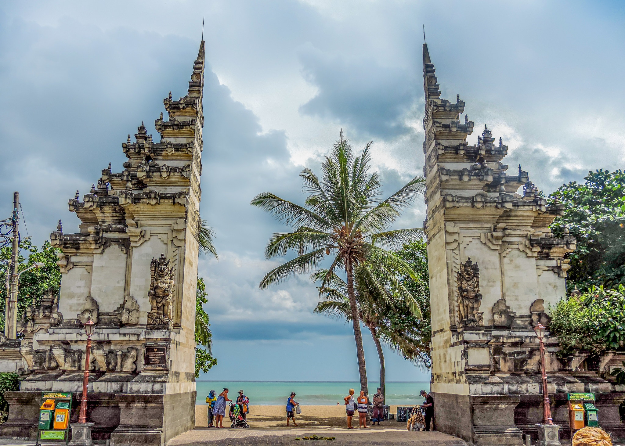 Kuta beach, welcomes you to backpacking Indonesia