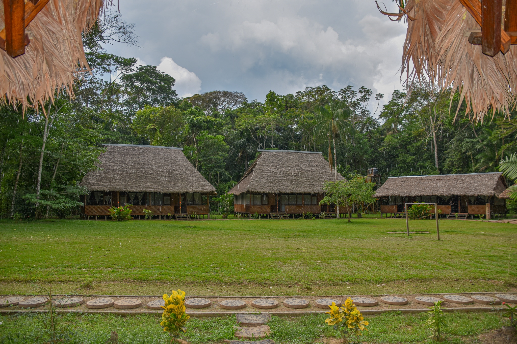 My jungle home in the Amazon whilst backpacking Peru