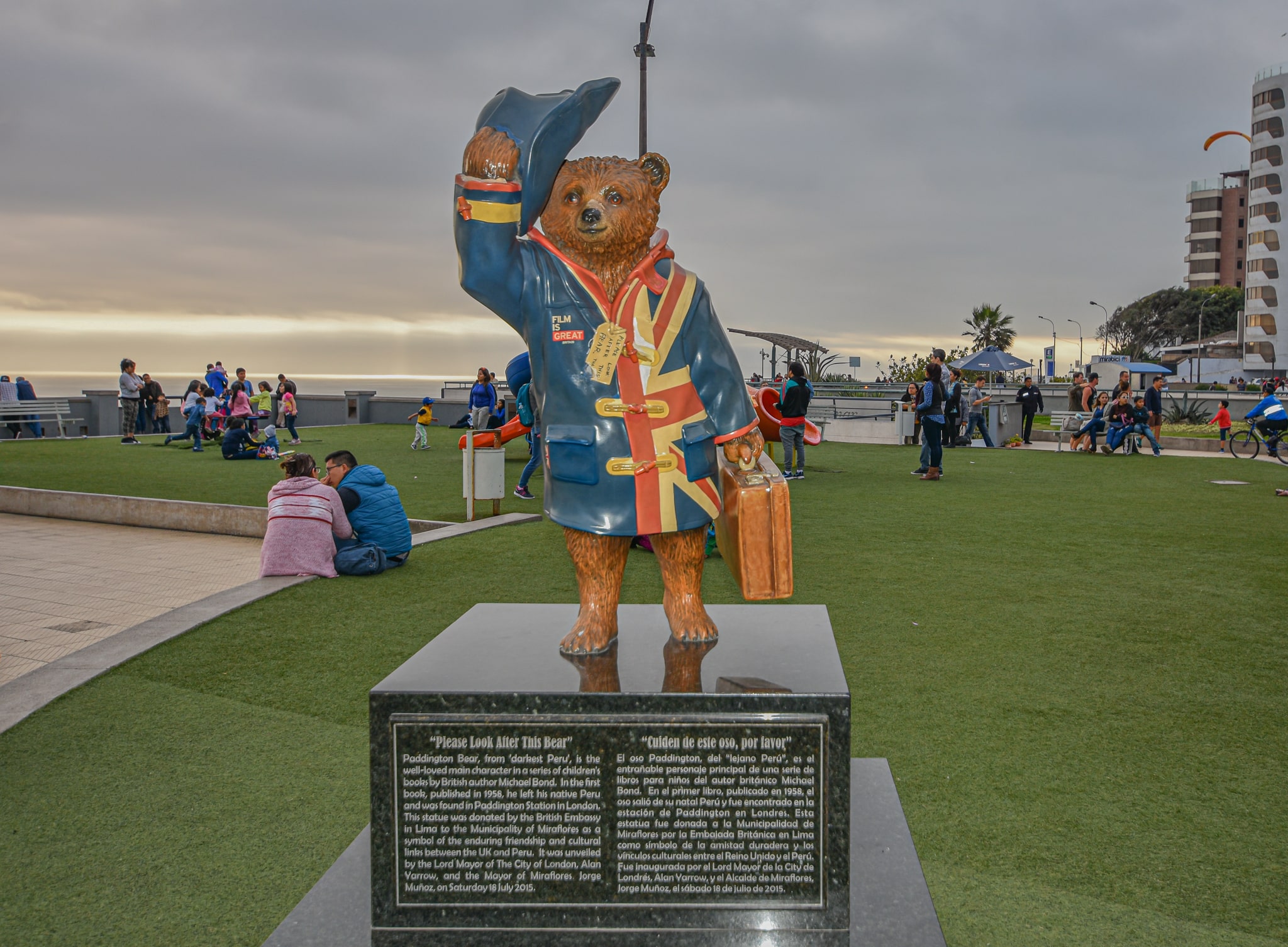 I found Padington bear when backpacking Peru