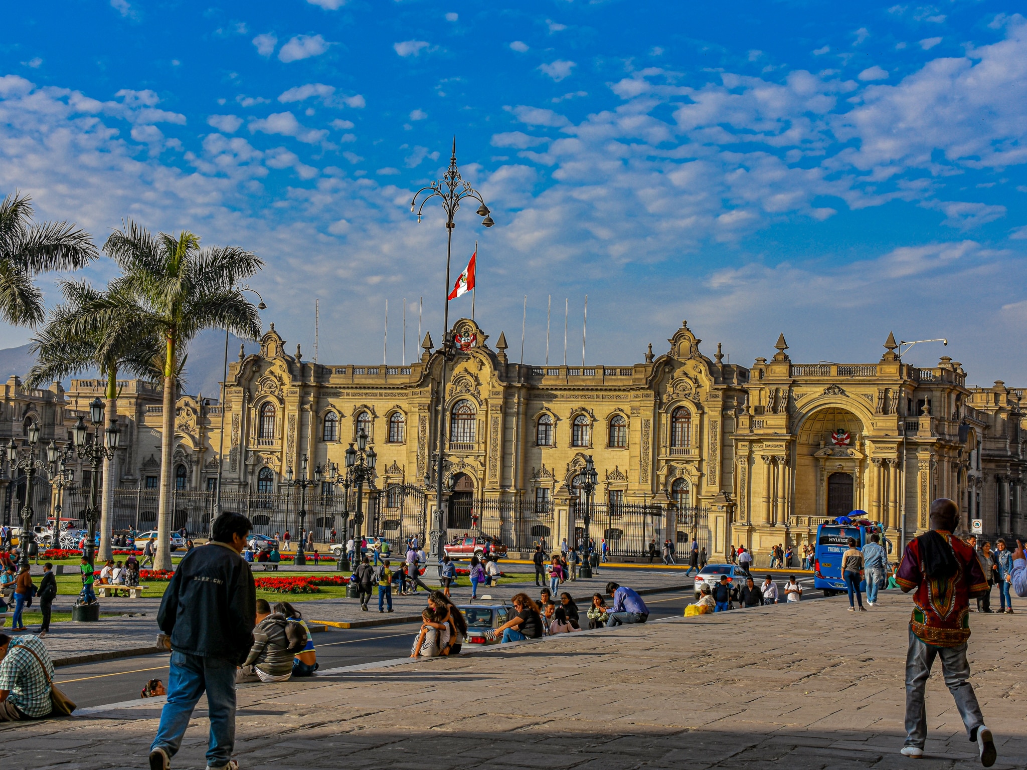 The architecture is amazing whilst backpacking Peru