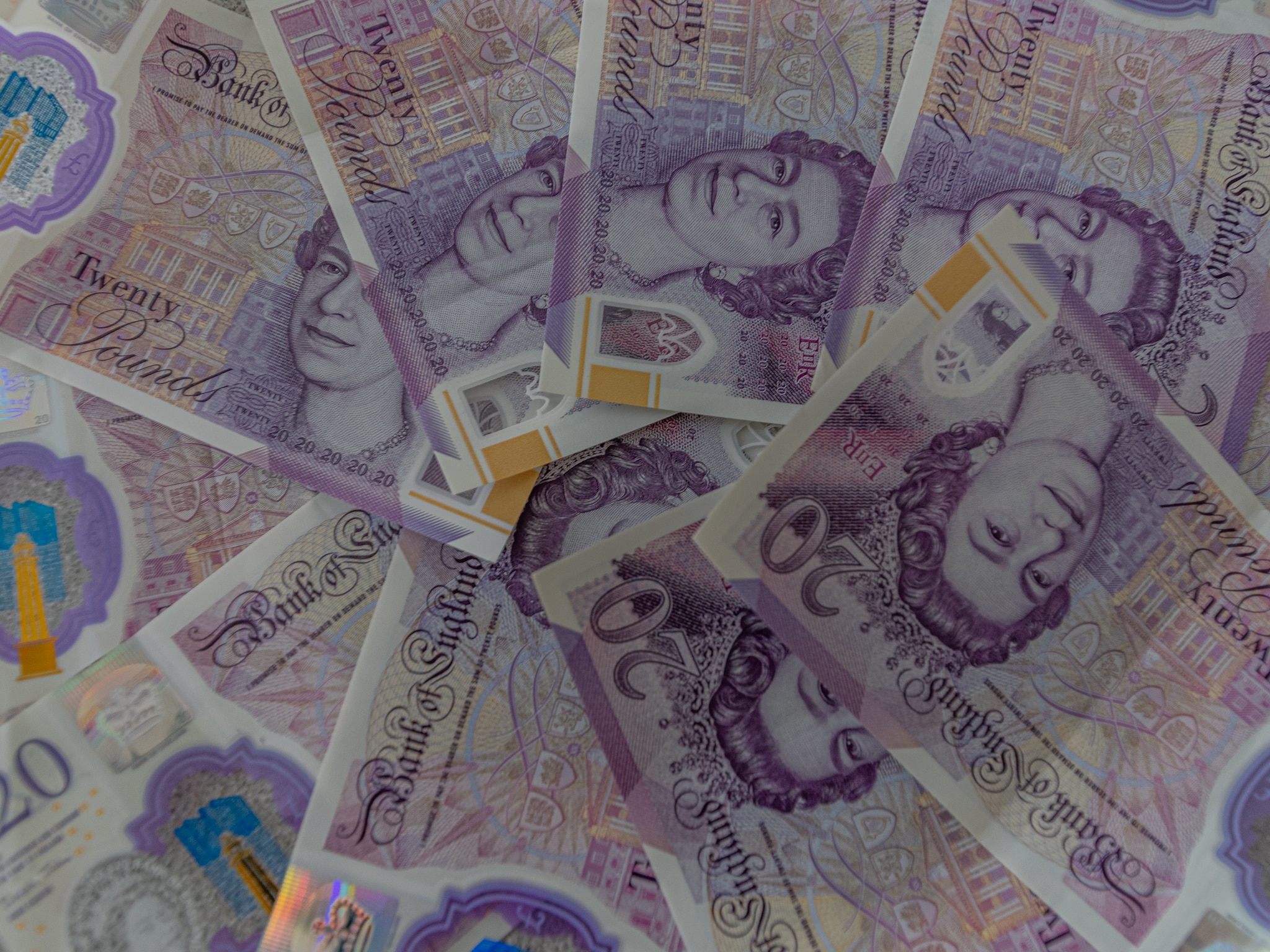 British money whilst backpacking the UK