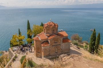Ohrid, Macedonia - The Church of Saint John the Theologian
